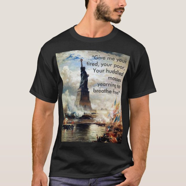 Refugees welcome! t-shirt (Framsida)