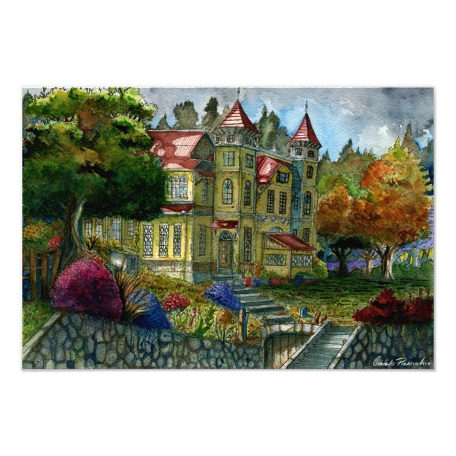 Refugio del escritor  fototryck (Framsidan)