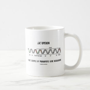 Reg för gen för exempel för gummilackaOperon Kaffemugg