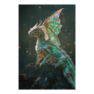*~* Regal AP88 Fantasy Dragon Wall Art 32 Fototryck