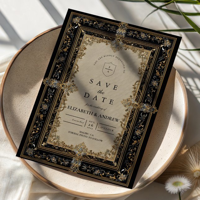 Regal Baroque Celestial Wedding Spara Datumet (Skapare uppladdad)