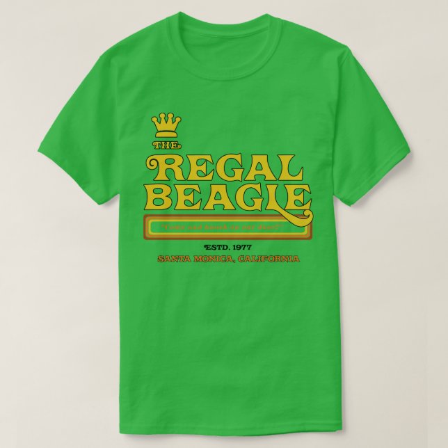 Regal Beagle 1 T Shirt (Design framsida)