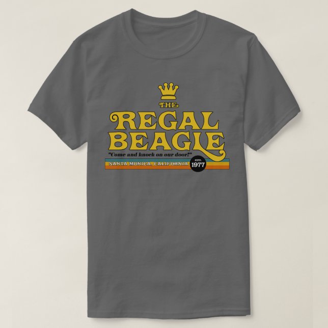 Regal Beagle 3 T Shirt (Design framsida)