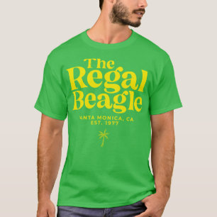 Regal Beagle Santa Monica Est 1977 modern v T Shirt