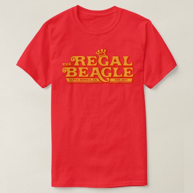 Regal Beagle T Shirt (Design framsida)