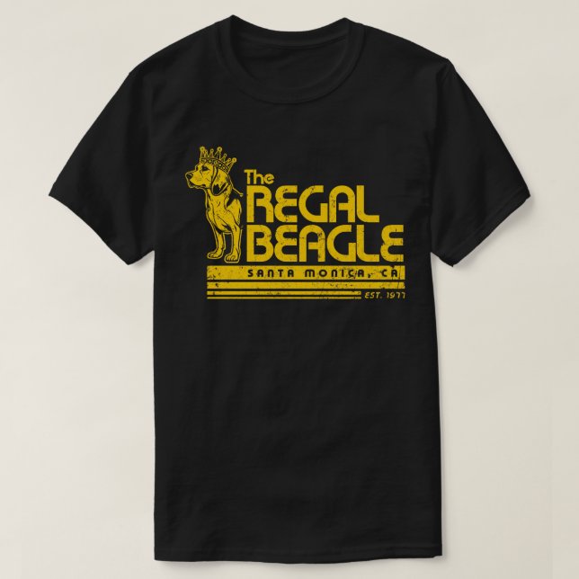 Regal Beagle T Shirt (Design framsida)