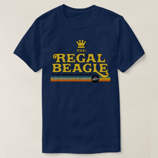 Regal Beagle TShirt T Shirt (Design framsida)