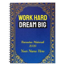 Regal Blue Book Cover 2026 Anteckningsbok