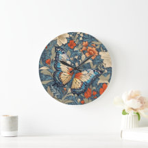 Regal Butterfly Amidst William Morris Blommigt