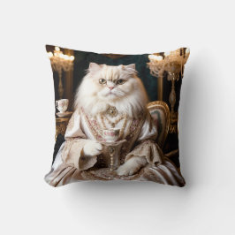 Regal Cat i Gown Kudde