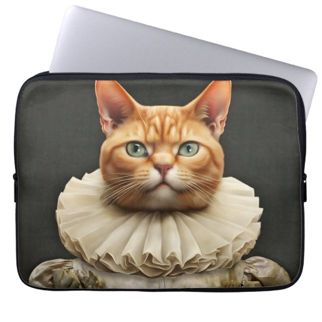 Regal Cat Laptop Fodral (Framsidan)