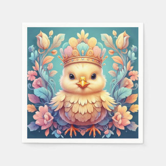 "REGAL CHICK" kaffe mugg. Pappersservett