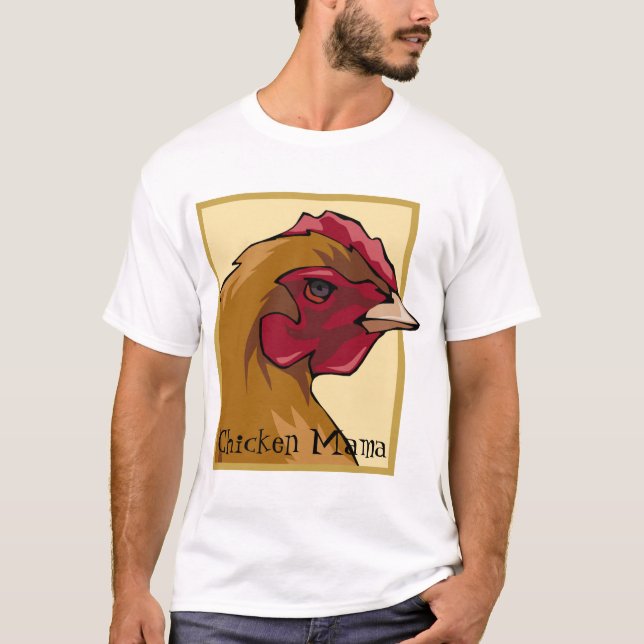Regal Chicken Mamma T-shirt (Framsida)