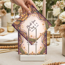 Regal Crown Fleur-de-Lis Mardi Gras Pappersservett