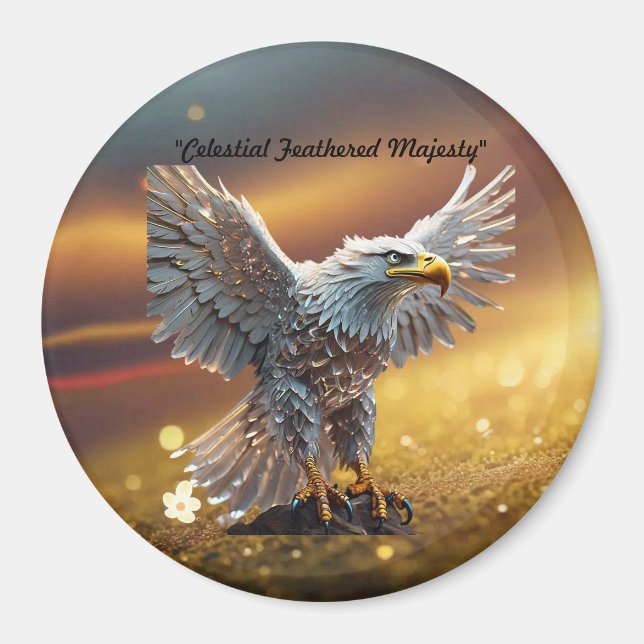 "Regal Crystal Eagle" Magnet (Framsidan)