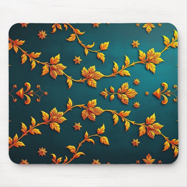 Regal Golden Vine Mouse Pad Musmatta (Framsidan)