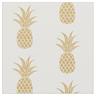 Regal Guld Ananas Tyg
