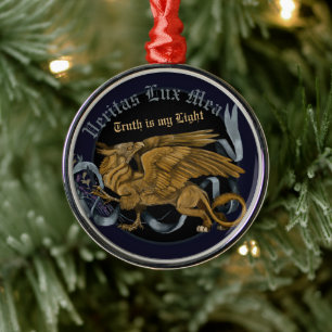 Regal Guld Griffin Julgransprydnad Metall