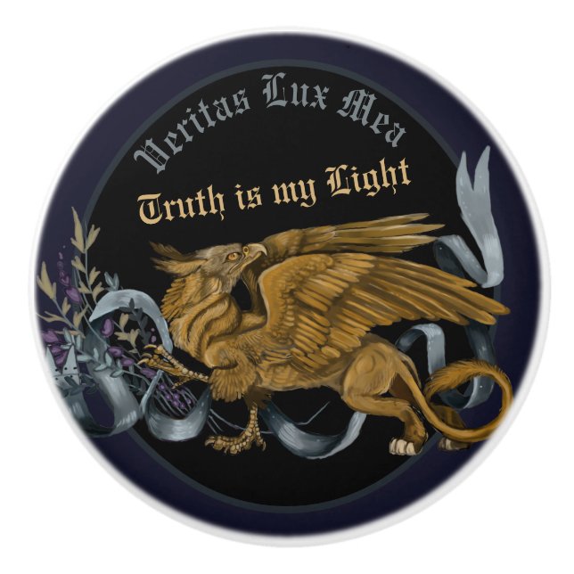 Regal Guld Griffin Knopp (Framsidan)