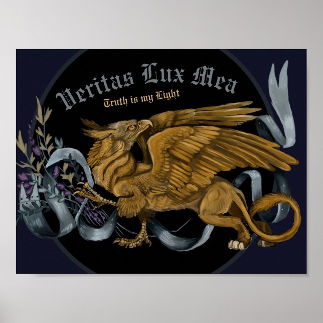 Regal Guld Griffin Poster (Framsidan)