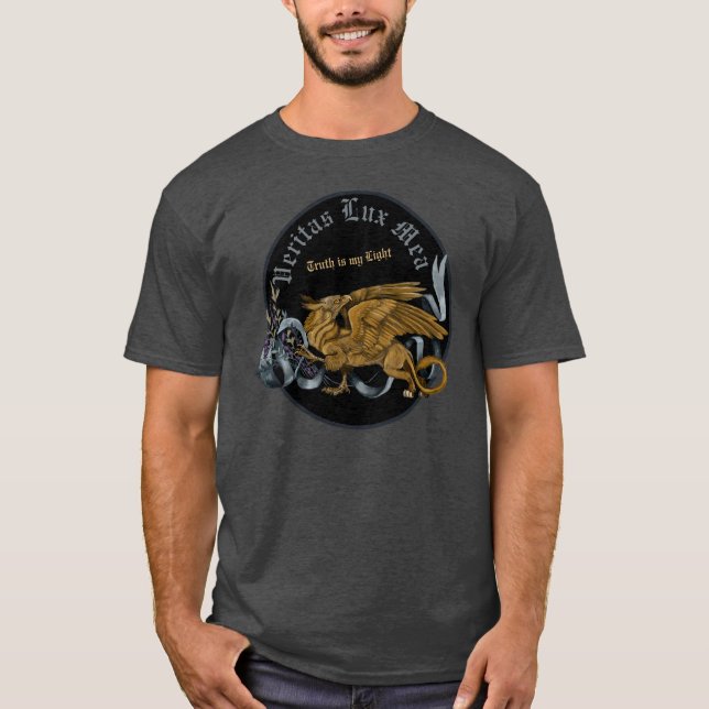 Regal Guld Griffin T Shirt (Framsida)