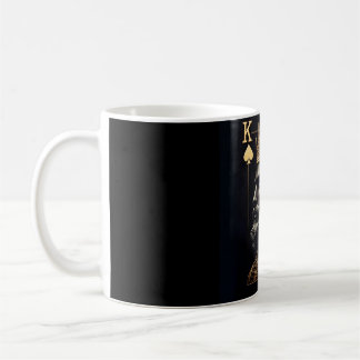 Regal Guld Kung i Spades Koffe Mugg. Kaffemugg