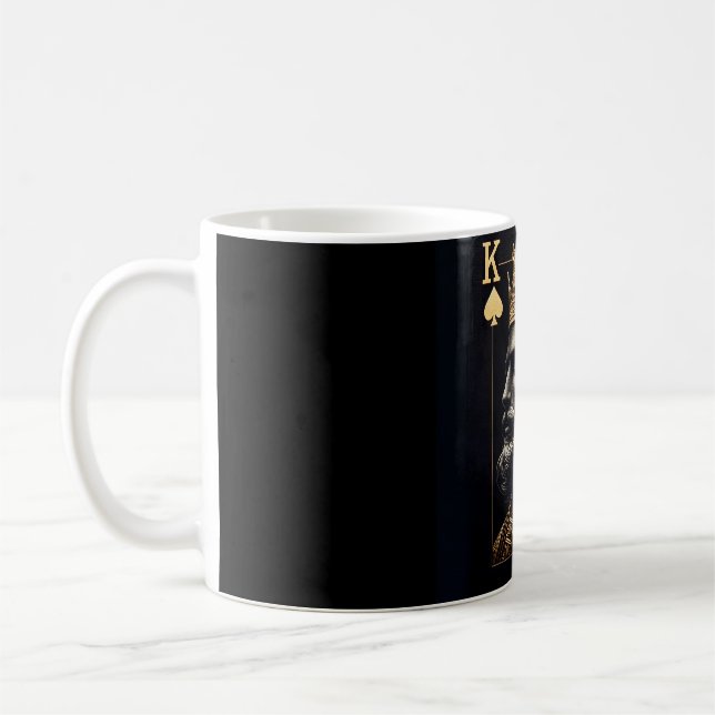 Regal Guld Kung i Spades Koffe Mugg. Kaffemugg (Vänster)