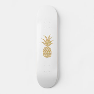 Regal Guld Pineapple Skateboard Bräda 21,5 Cm