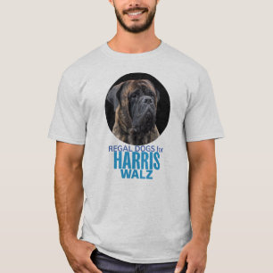 Regal Hundar för Harris Walz T Shirt