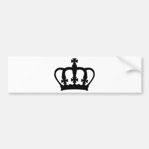 Regal krona bildekal