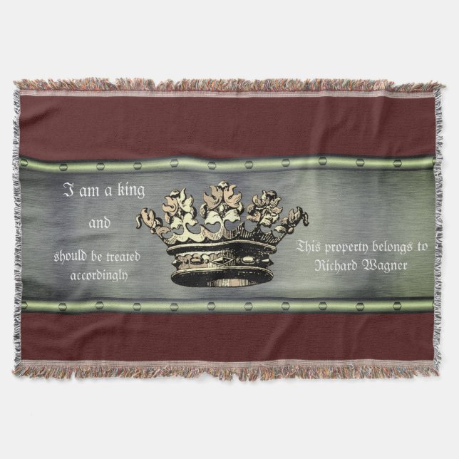 Regal Krona Design Filt (Framsidan)