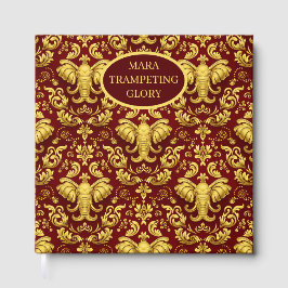 Regal Legacy: Crimson & Gold Mara Trumpeting Glory Gästböcker