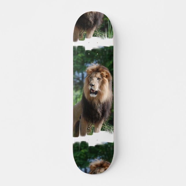 Regal lejon Skateboard Bräda 20,5 Cm (Framsida)