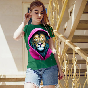 Regal Lejon Sweatshirt - Fierce och Fashionable T Shirt