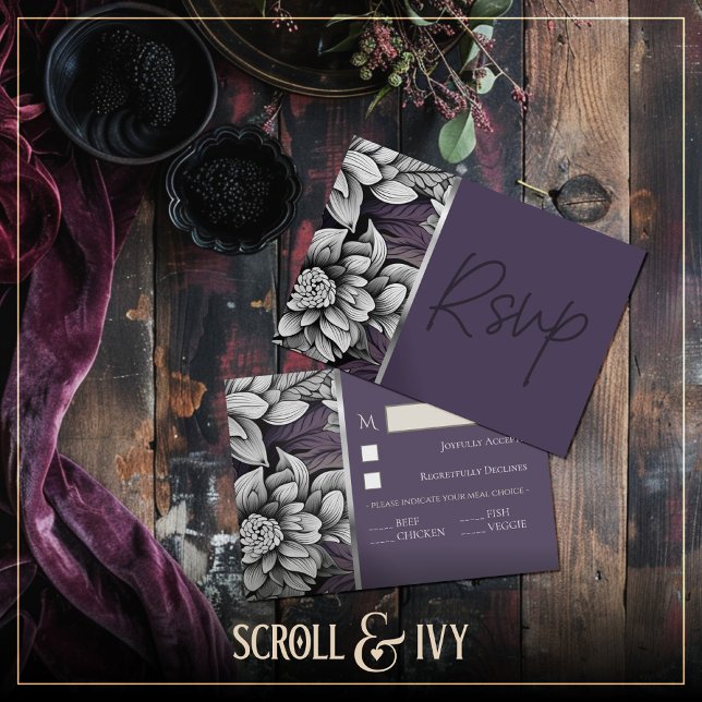 Regal Lilac, briljant vitt blodsvarskort OSA Kort (Skapare uppladdad)