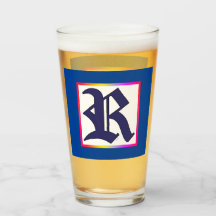 REGAL MONOGRAM INITIAL R Beer