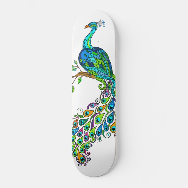 Regal Peacock Mini Skateboard Bräda 18,5 Cm (Framsida)