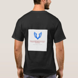 Regal Peacock Motif T Shirt