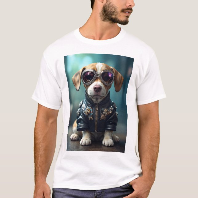 Regal Pose: Fullt-Bodog Porträtt av jojo T Shirt (Framsida)