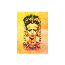 Regal Queen of Egypten - Modern Neo-Pharaoh Art