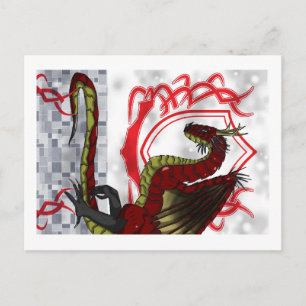 Regal Red Dragon Vykort