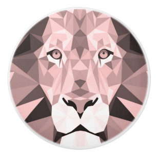 Regal Ro Geometric Lejon Head Knopp