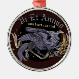 Regal Silver Griffin Ornament