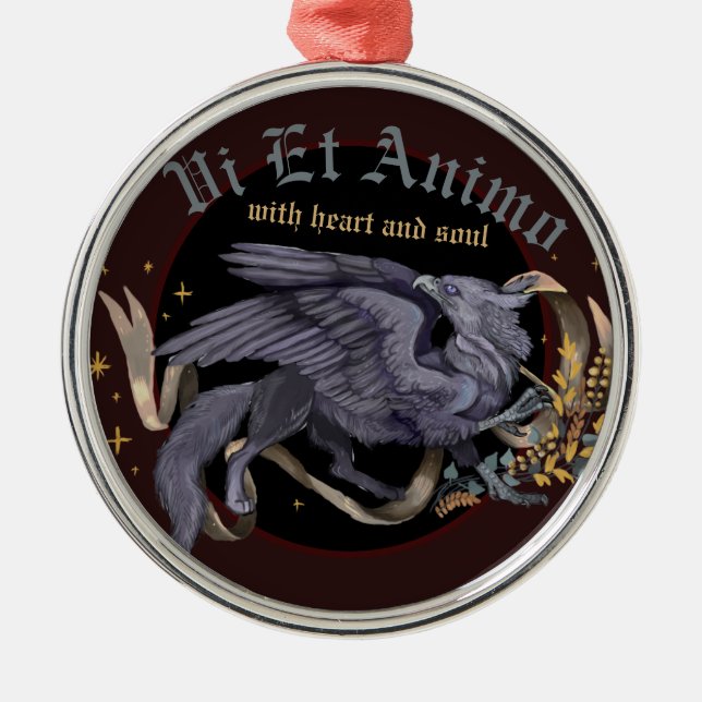 Regal Silver Griffin Ornament (Framsidan)