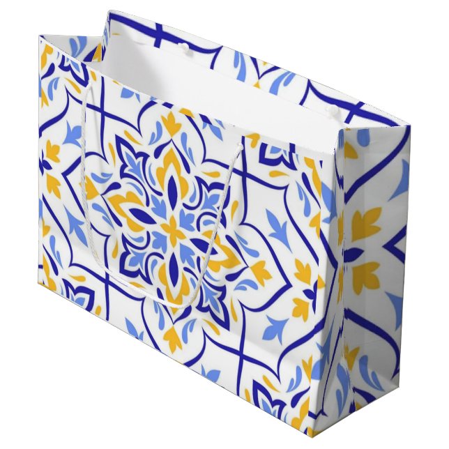 Regal Symphony Blue and Gold Luxury Mediterranean (Framsidan Vinklad)