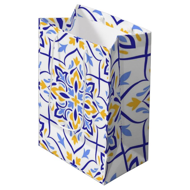 Regal Symphony Blue and Gold Luxury Mediterranean (Framsidan Vinklad)