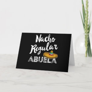 Regalo para Abuela mexicansk mormormors dag Kort