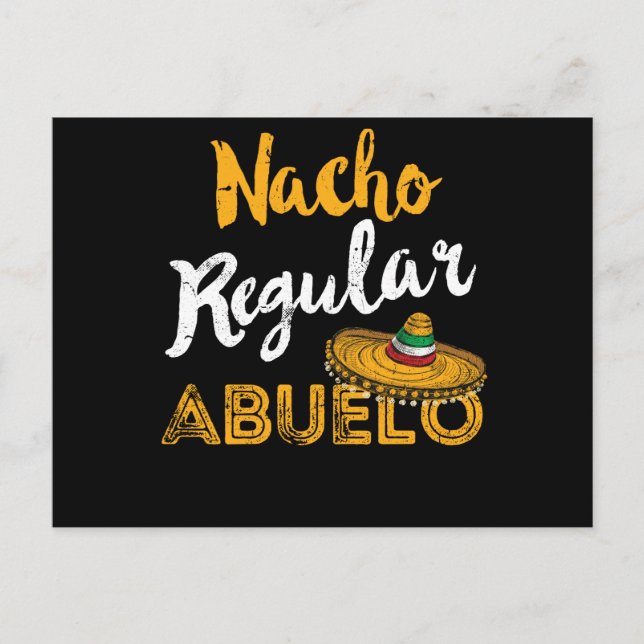 Regalo para Abuelo Mexican Grandpa Fars dag Vykort (Framsida)