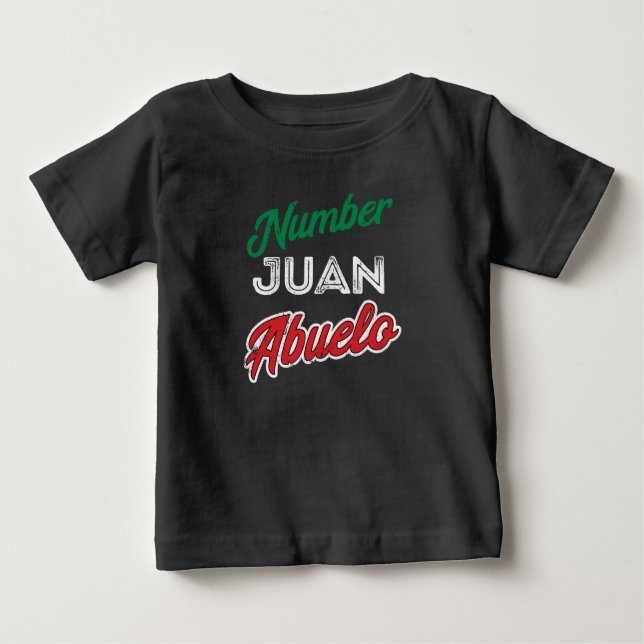 Regalo para Abuelo mexicansk morfarfars dag T Shirt (Framsida)