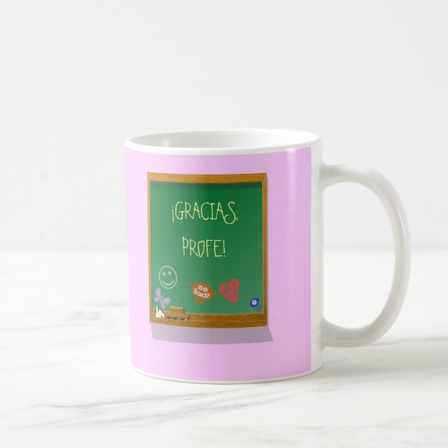 Regalo para profesor personalizable. kaffemugg (Höger)